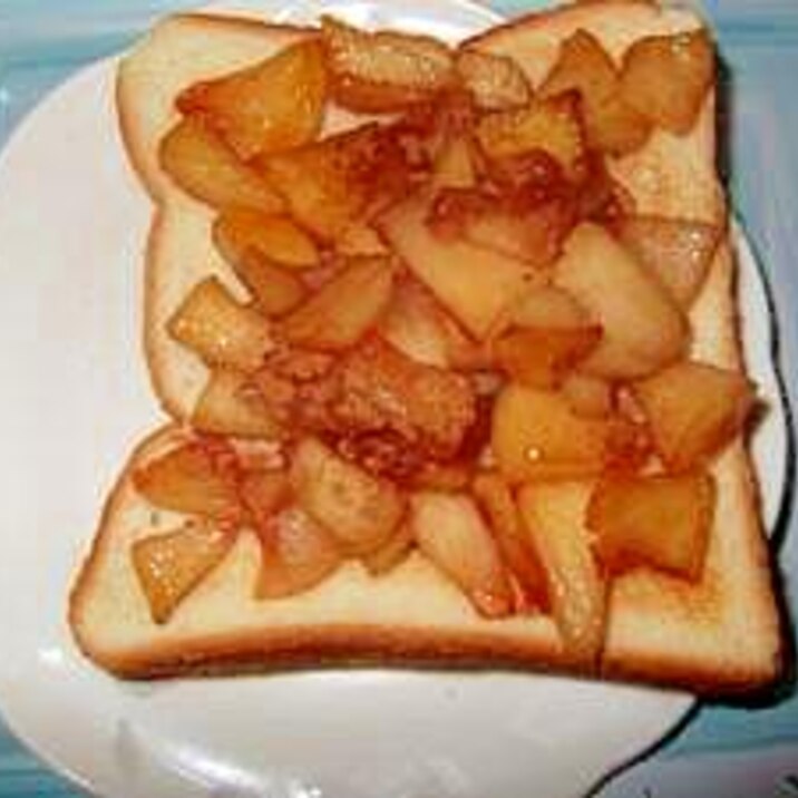 朝ご飯に☆アップルパイ風食パン